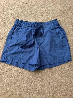 Loft Women’s Blue Drawstring Casual Shorts